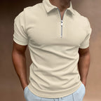 Noah - Poloshirt Short Sleeve Rits Heren