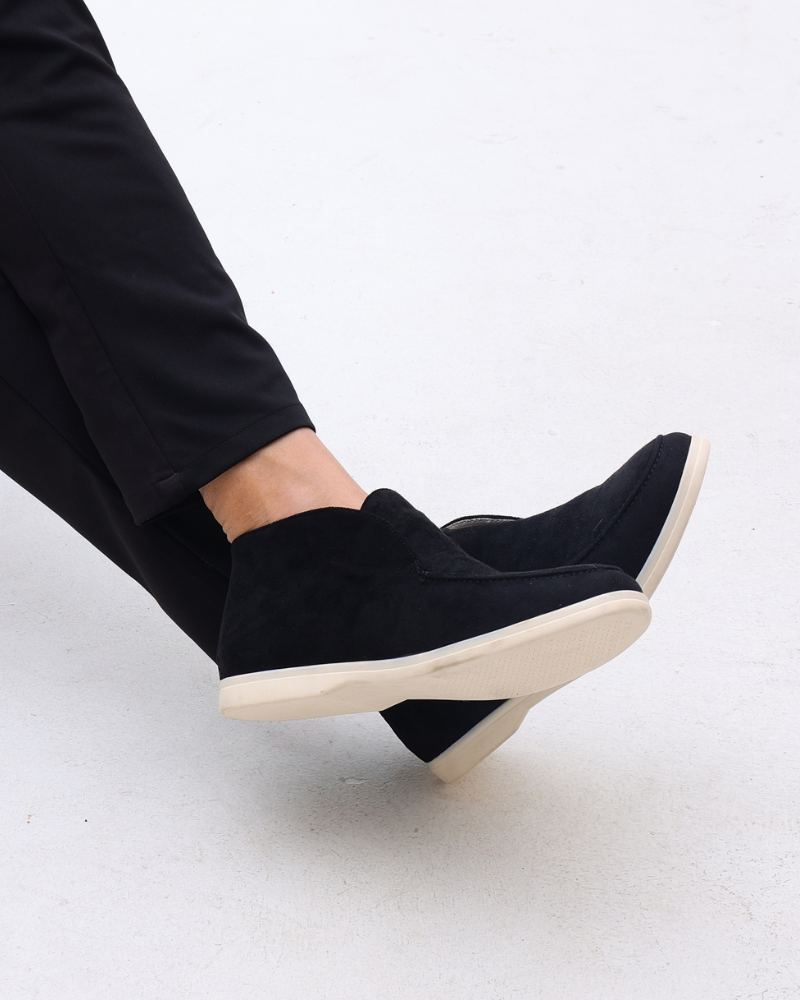 Enzo - Stijlvolle Suède Loafers Heren