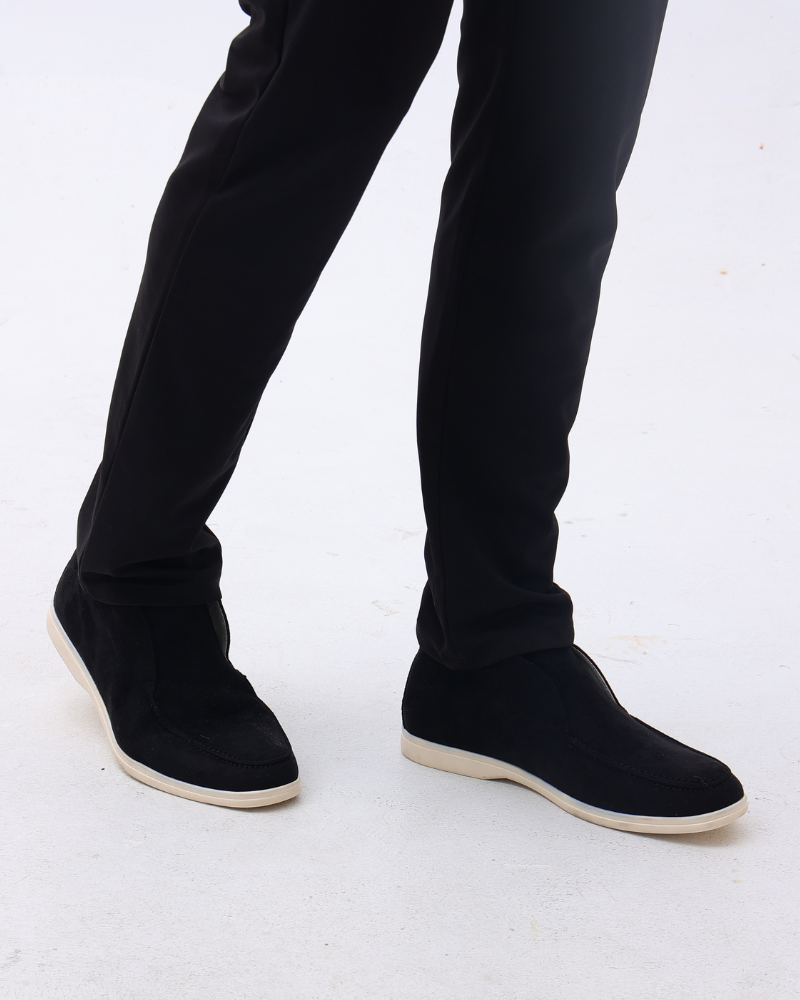 Enzo - Stijlvolle Suède Loafers Heren