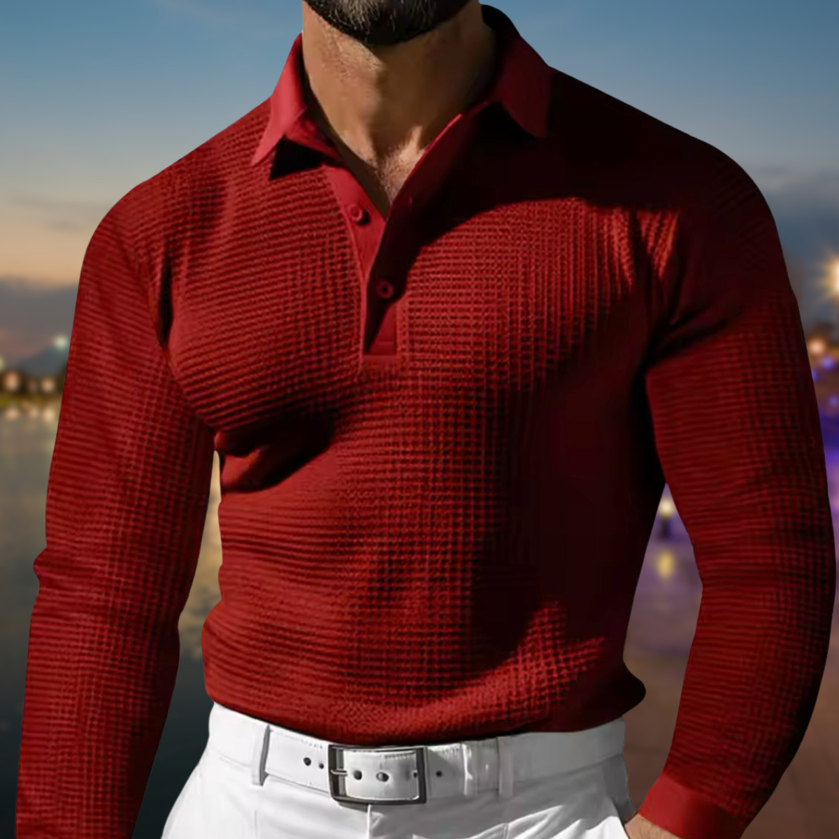 Jace - Comfortabele Polo Heren