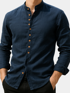 Dennis - Overhemd Lange Mouwen Heren
