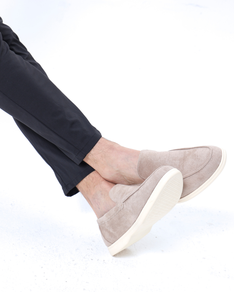 Matteo - Elegante Suède Loafers Heren