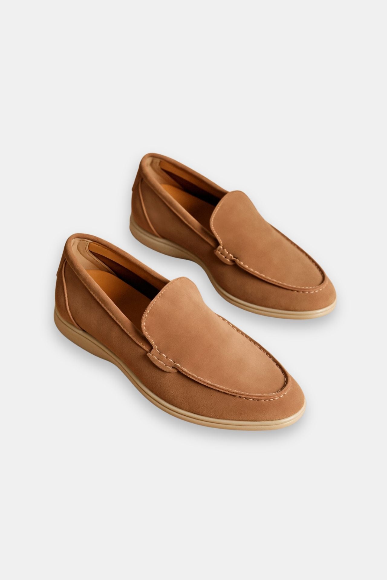 Timo - Nette Leren Loafers Heren