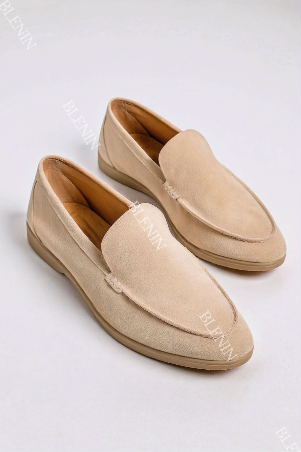 Timo - Nette Leren Loafers Heren