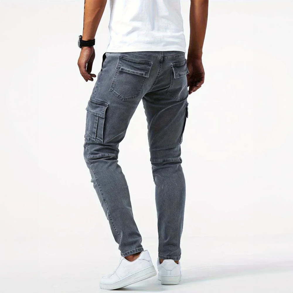 Kai - Stretch Cargo Jeans Heren
