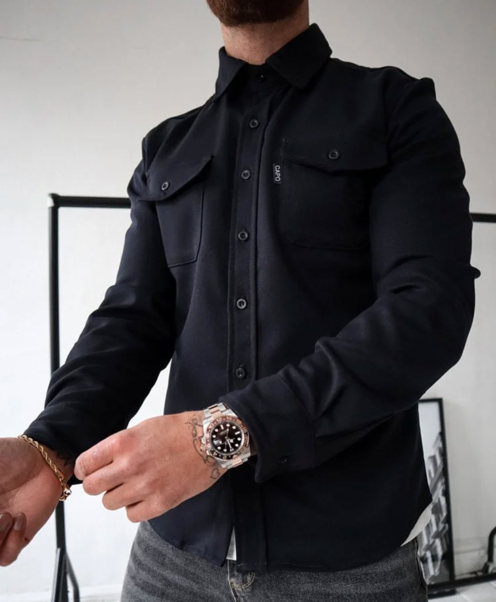 Troy - Casual Overhemdjas Heren