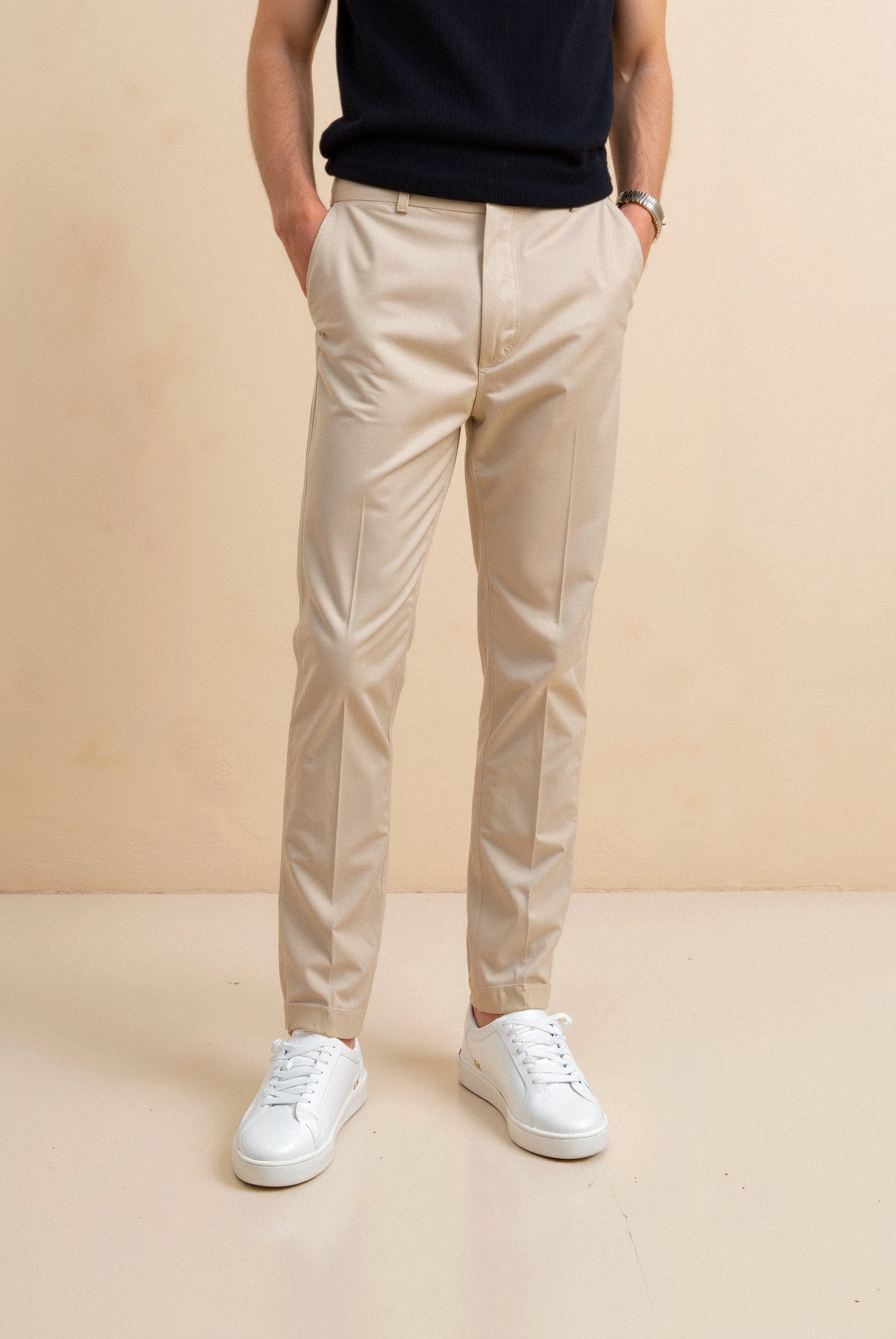Ryan - Leren Sneakers Heren