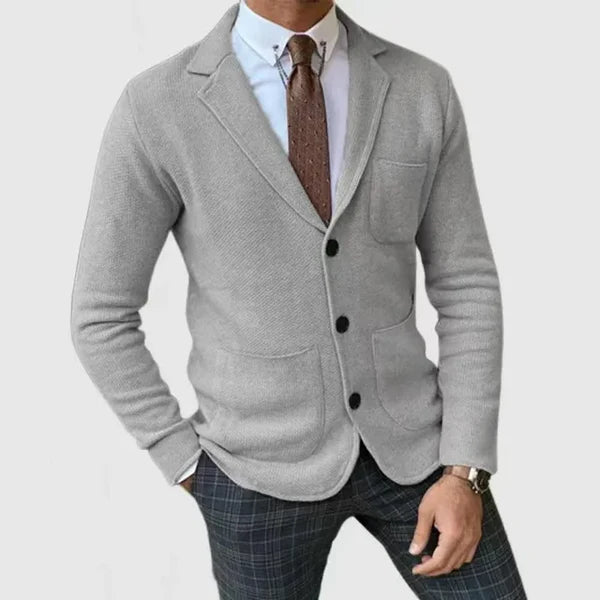 Noah - Stijlvolle Gebreide Blazer Heren