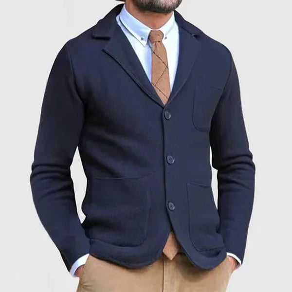 Noah - Stijlvolle Gebreide Blazer Heren