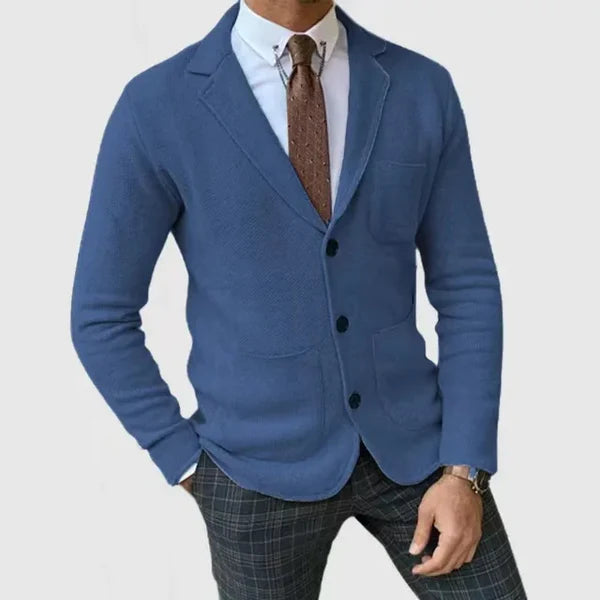 Noah - Stijlvolle Gebreide Blazer Heren