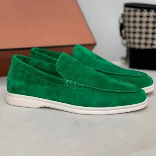 Dante - Stijlvolle Suède Loafers Heren