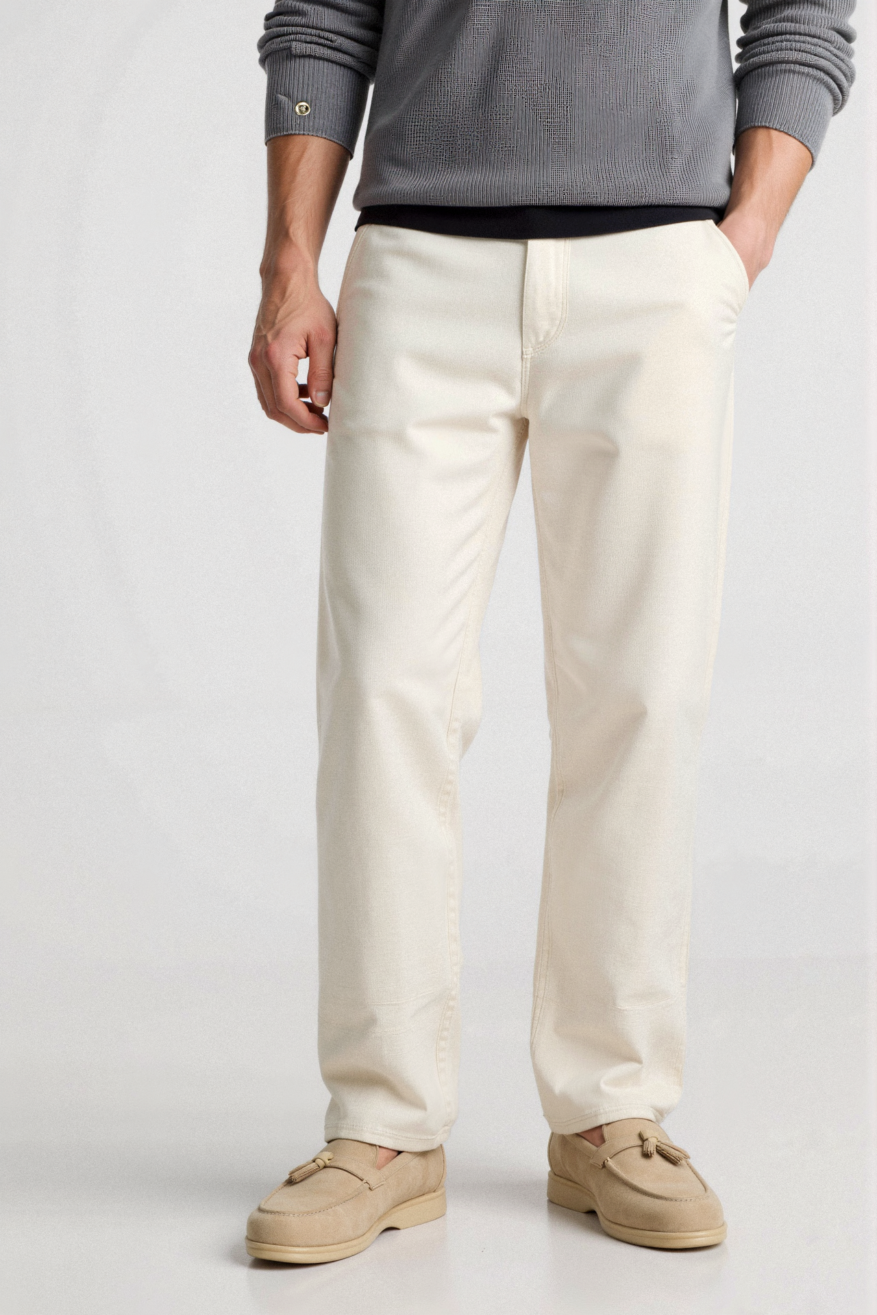 Fabio - Elegante Suède Loafers Heren