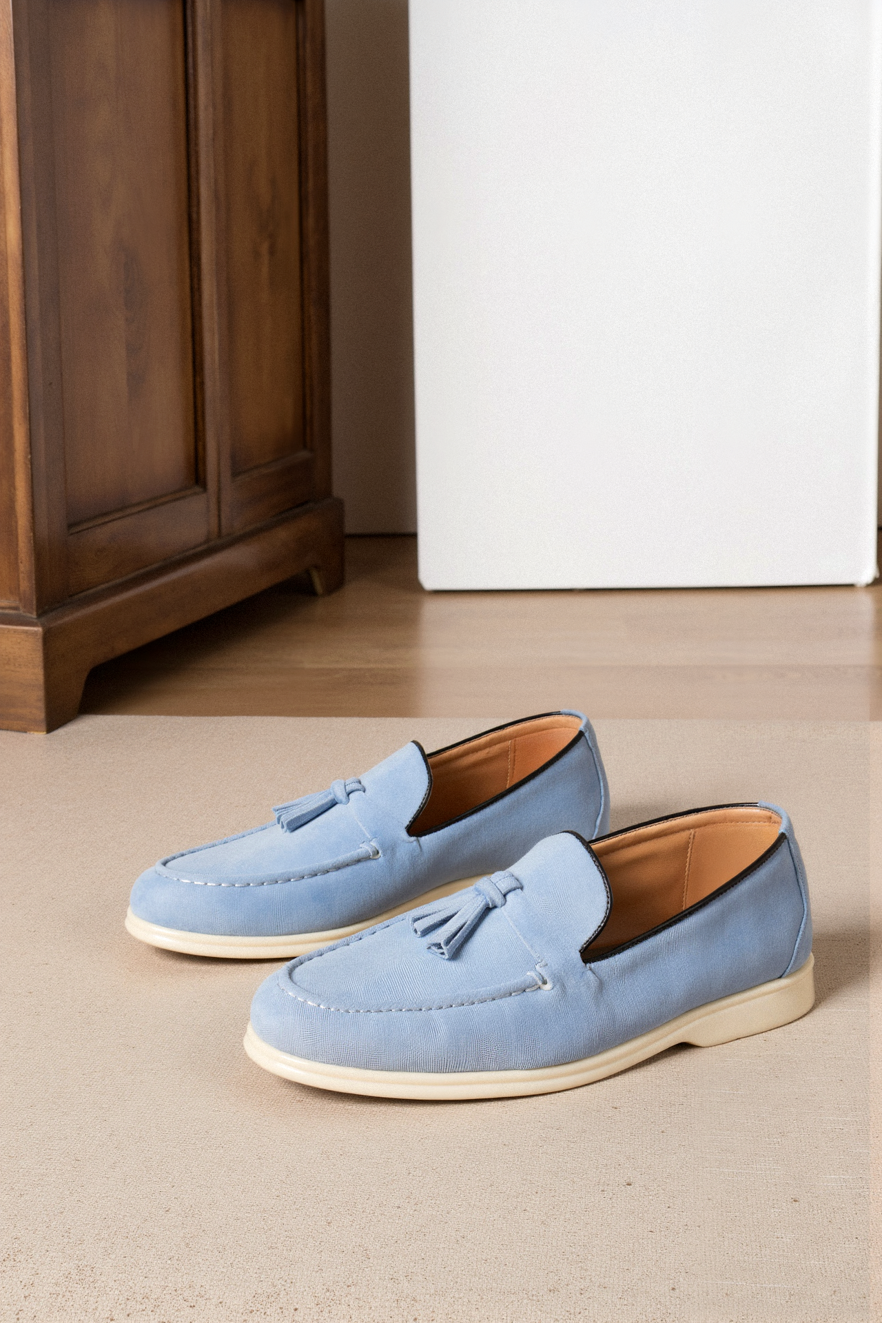 Fabio - Elegante Suède Loafers Heren