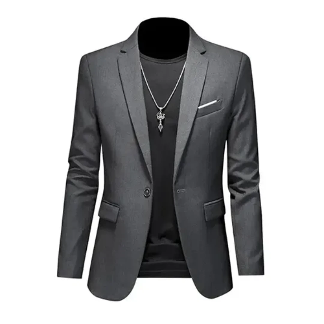 Leon - Blazer Heren Slim Fit