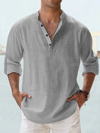 Patrick - Luchtig Linnen Overhemd Heren