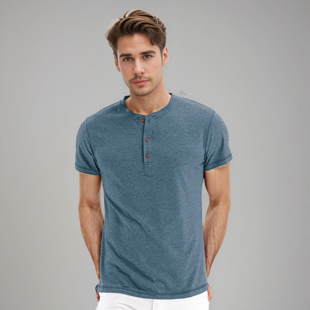 Noah - Henley Shirt Heren