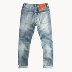 Dennis - Slim Fit Jeans Met Lichtblauwe Gewassen Denim Heren