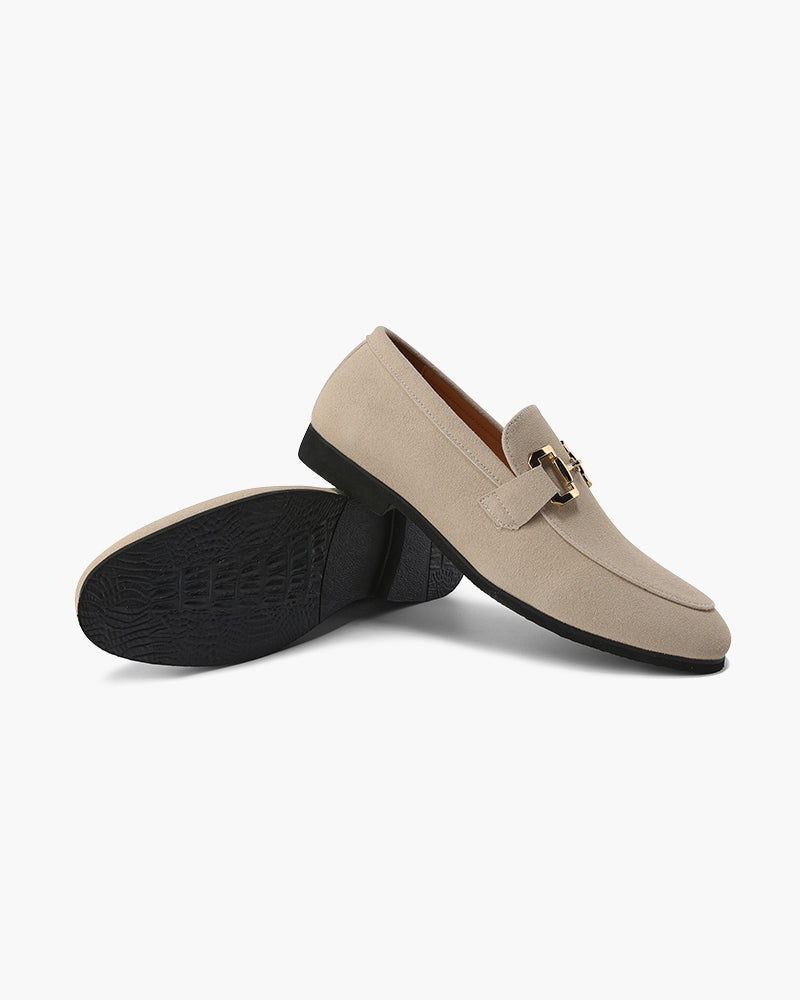 Rocco - Stijlvolle Suède Loafers Heren
