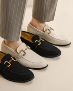 Luca - Elegante Suède Loafers Heren