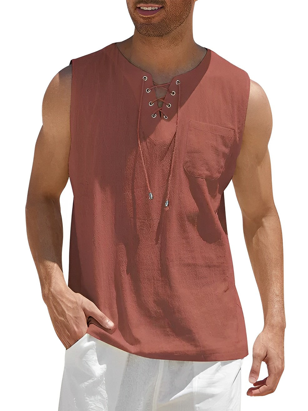 Noah - Zomerse Tanktop Heren