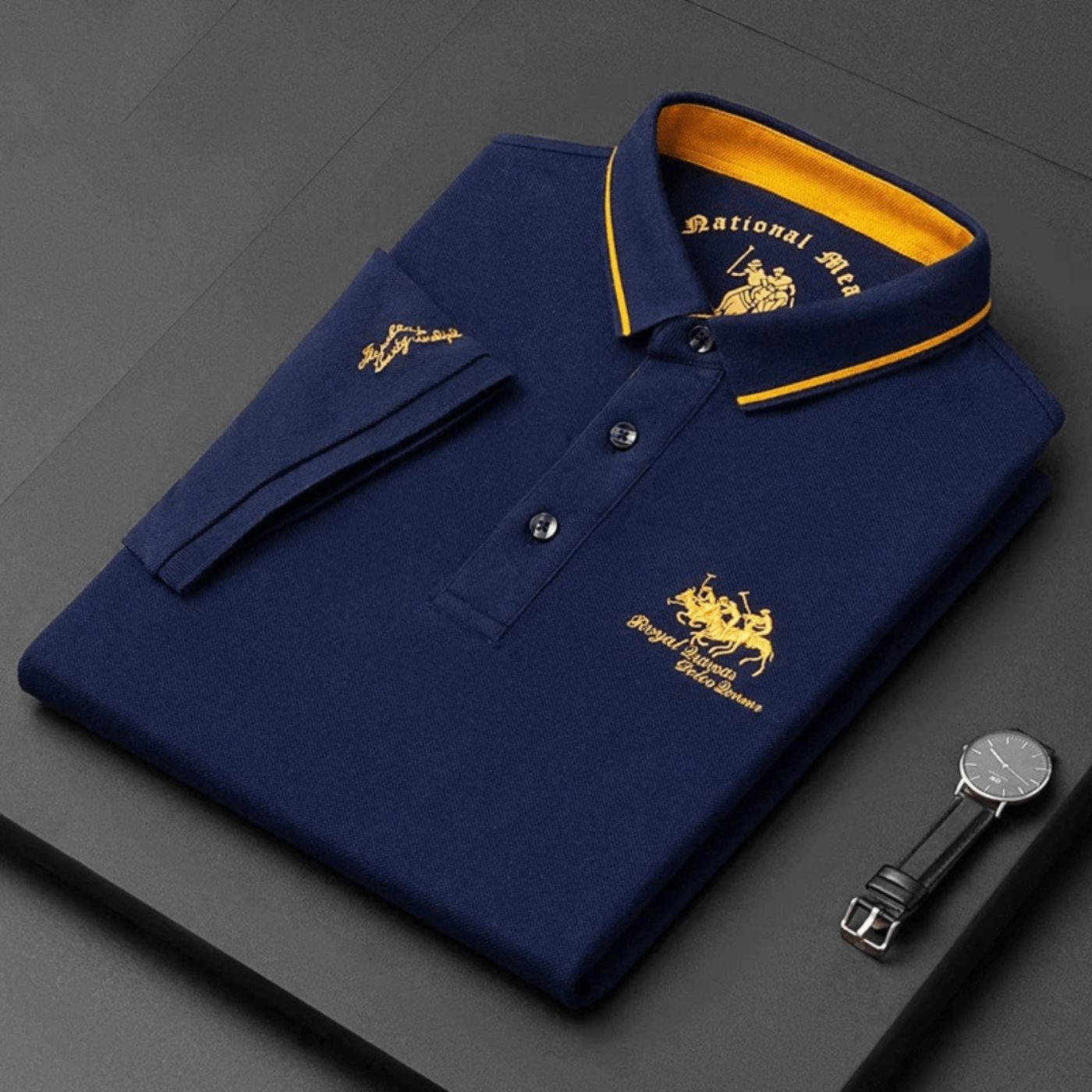 Seth - Luxe Polo Shirt Heren