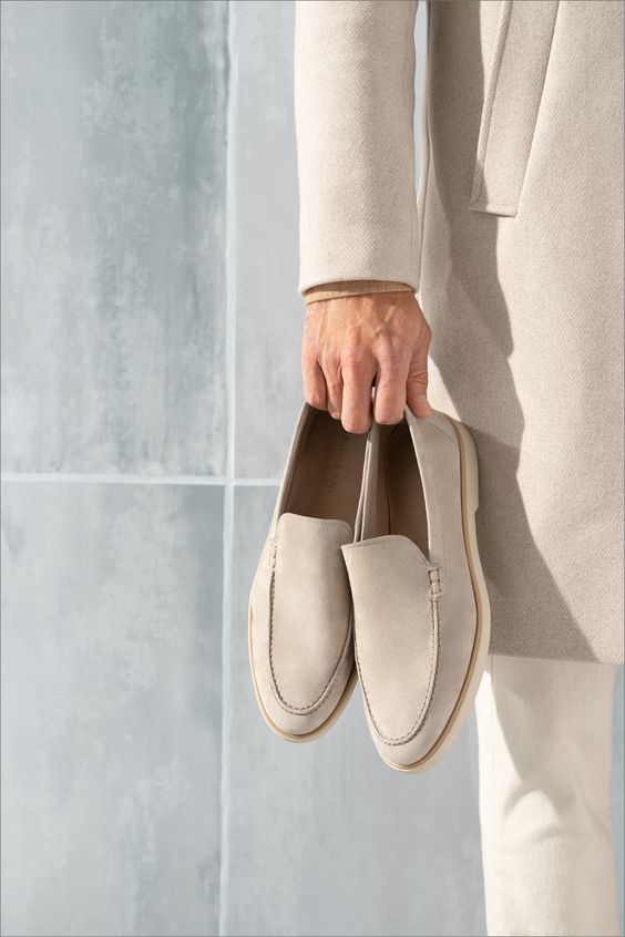 Marco - Suède Loafers Heren
