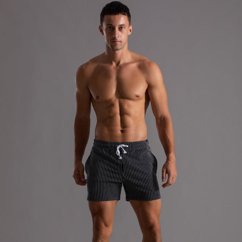David - Super-stretch Fitness Shorts Heren