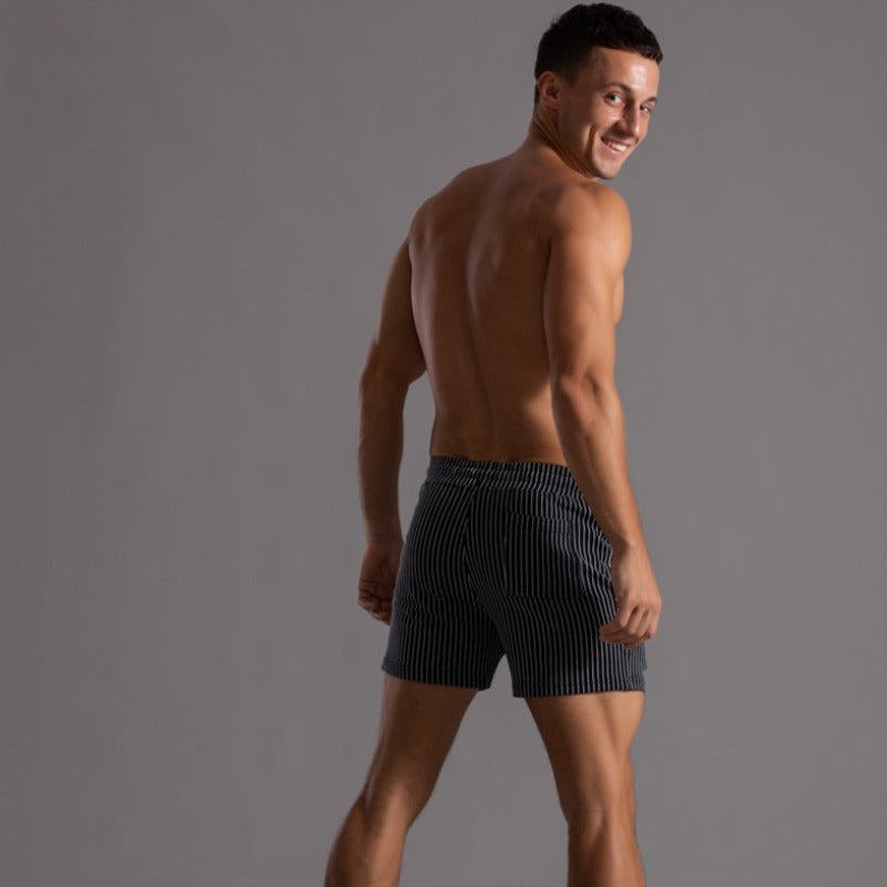 David - Super-stretch Fitness Shorts Heren