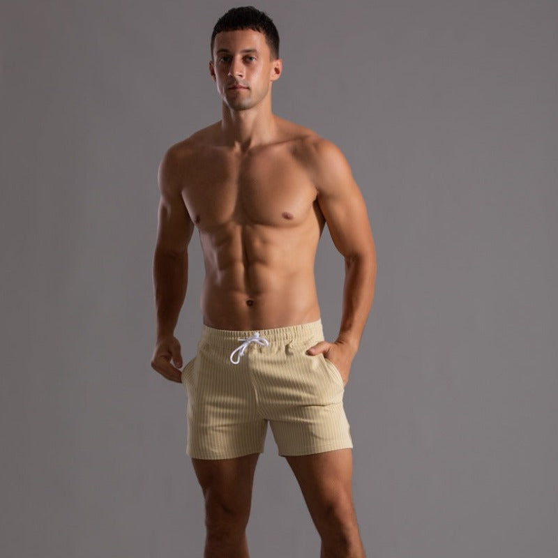 David - Super-stretch Fitness Shorts Heren