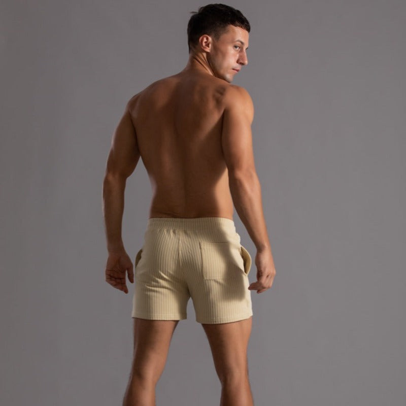 David - Super-stretch Fitness Shorts Heren