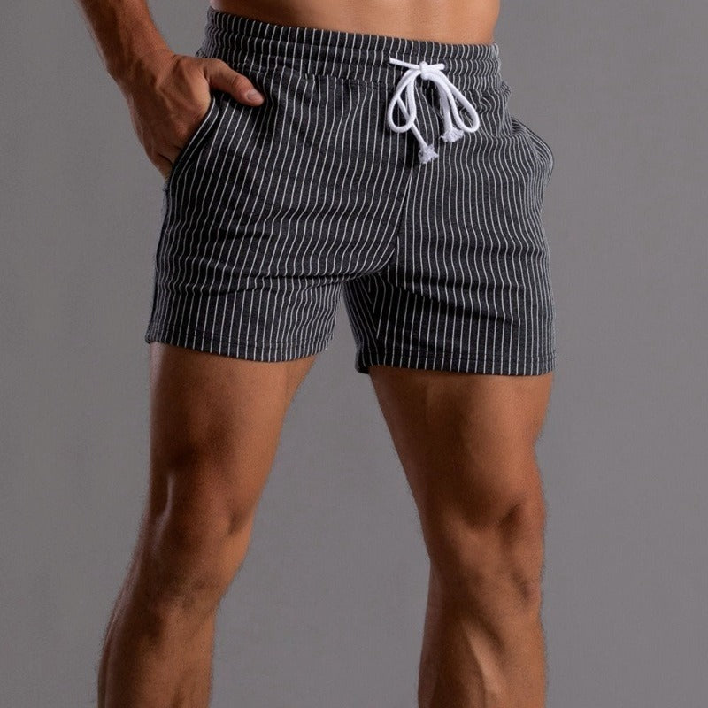 David - Super-stretch Fitness Shorts Heren