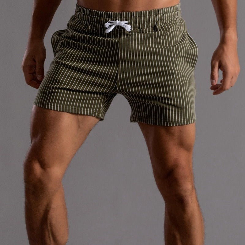 David - Super-stretch Fitness Shorts Heren