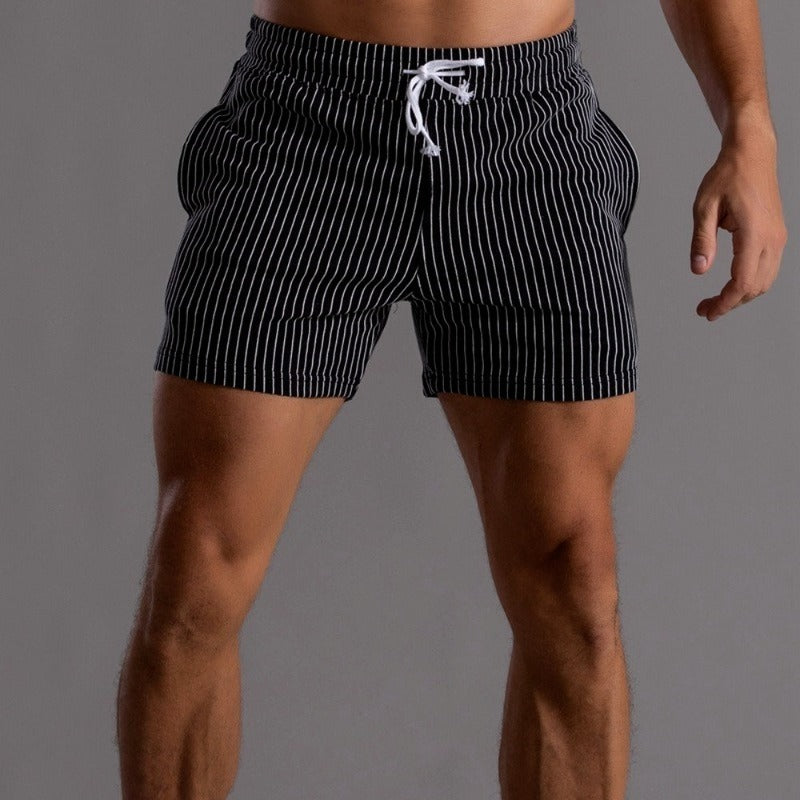 David - Super-stretch Fitness Shorts Heren