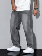 Noah - Effen Kleur Casual Jeans Heren