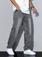 Noah - Effen Kleur Casual Jeans Heren