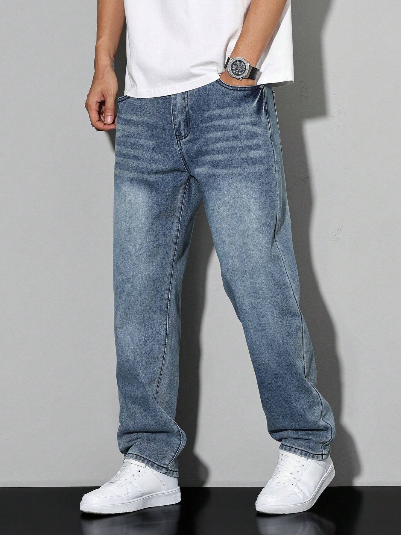 Noah - Effen Kleur Casual Jeans Heren