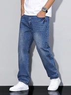 Noah - Effen Kleur Casual Jeans Heren
