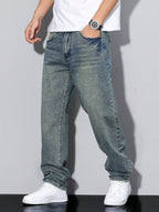 Noah - Effen Kleur Casual Jeans Heren