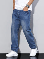 Noah - Effen Kleur Casual Jeans Heren