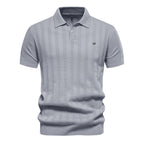 Dennis - Gebreide Polo Heren