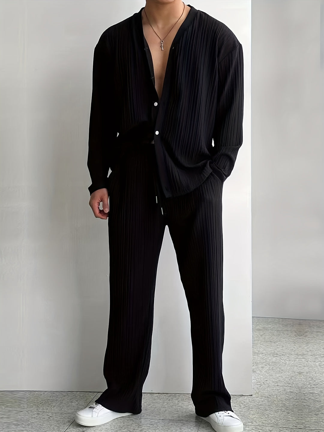 Vito - Relaxed Linnen Homewear Heren