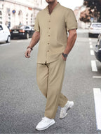 Reed - Elegante Linnen Outfit Heren
