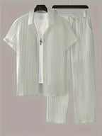 Rico - Luchtige Linnen Outfit Heren