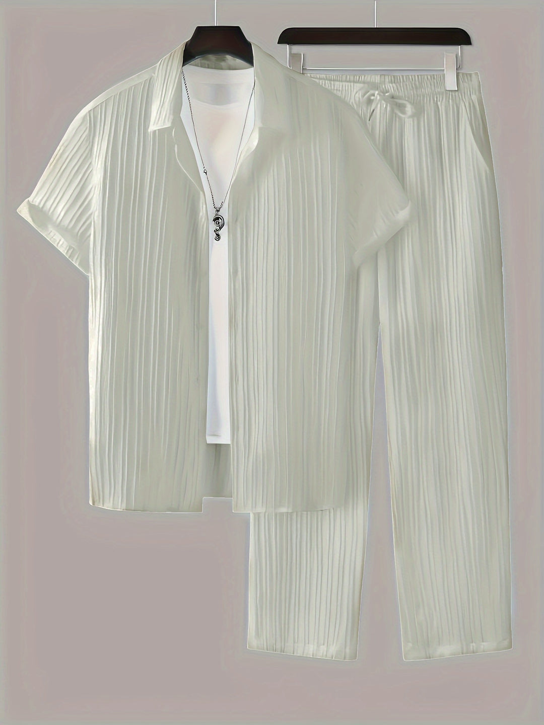 Rico - Luchtige Linnen Outfit Heren