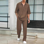 Flynn - Casual Poloshirt Set Heren