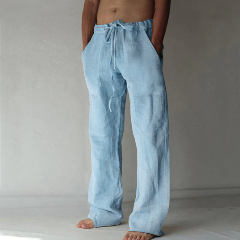 Bruno - Luchtige Linnen Broek Heren