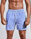 Cole - Gestreepte Zwemshort Heren