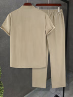 Reed - Elegante Linnen Outfit Heren