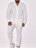 Zane - Casual Linnen Set Heren