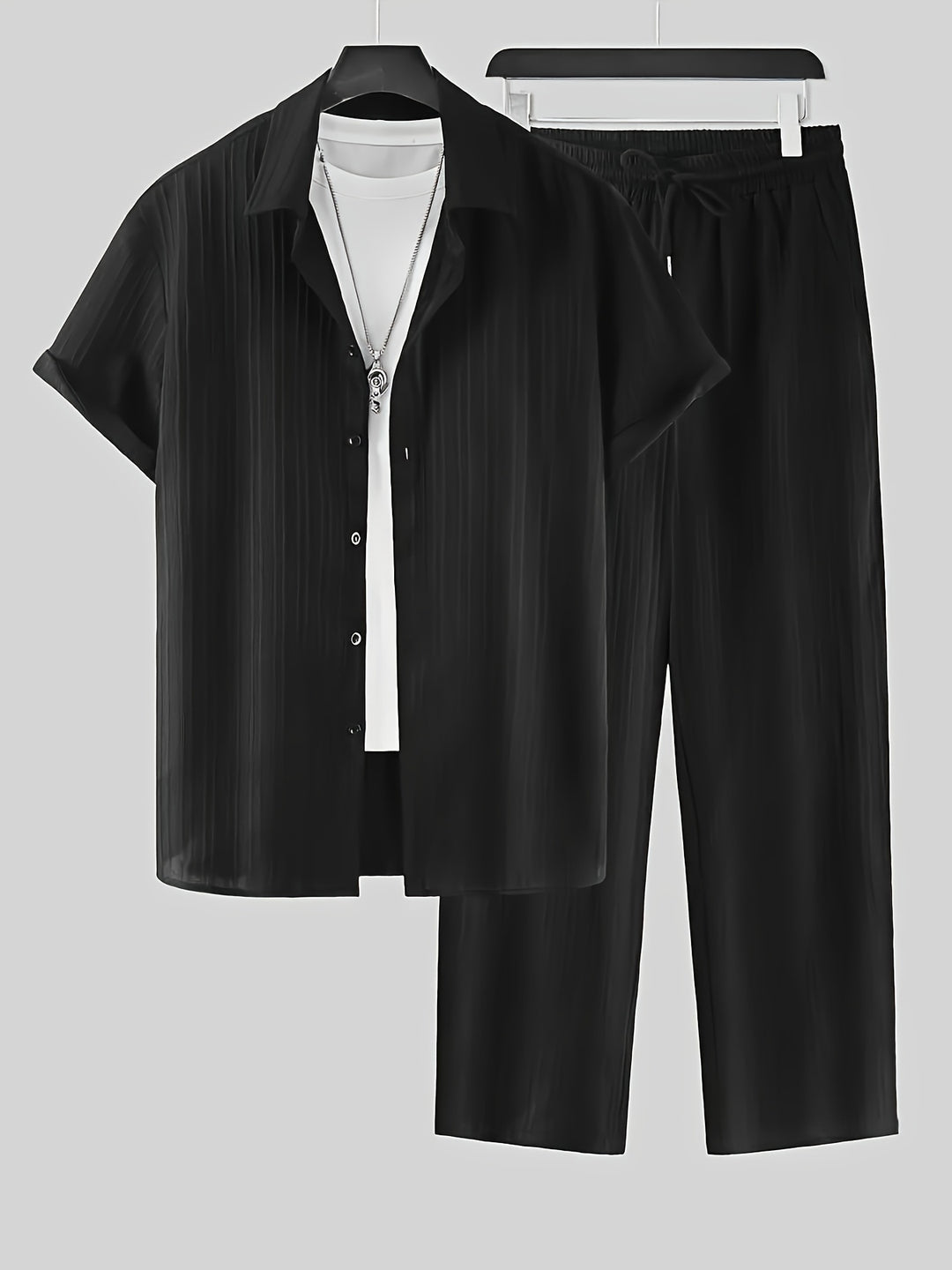 Rico - Luchtige Linnen Outfit Heren